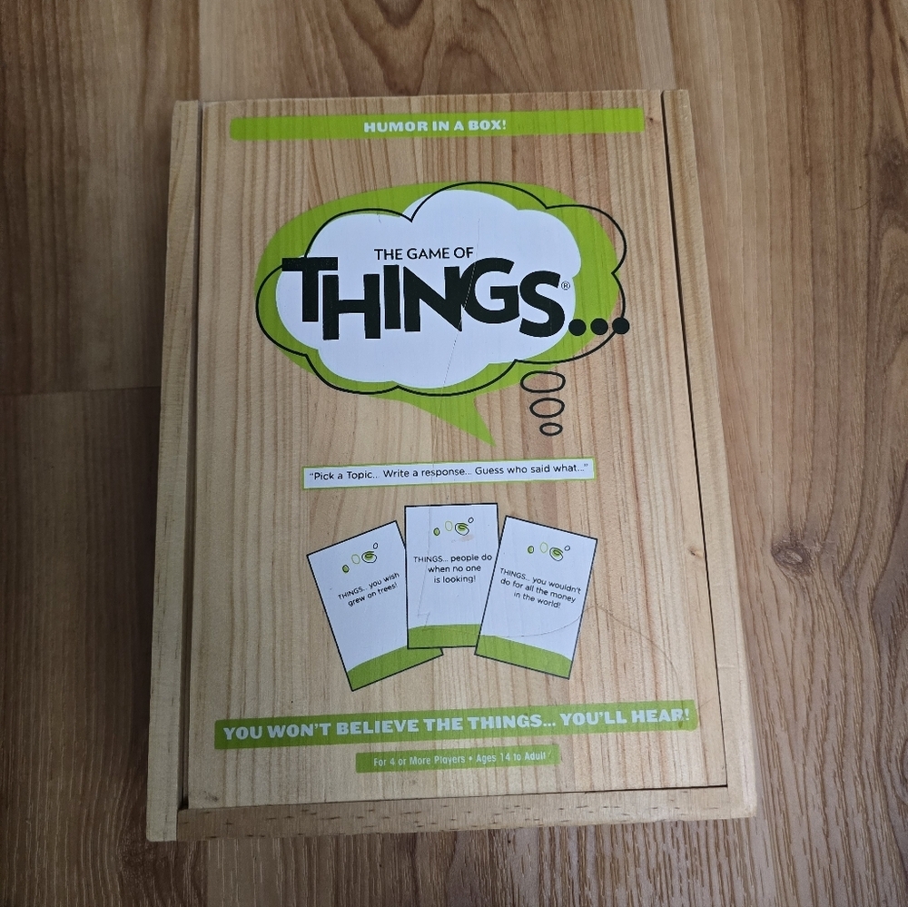 The Game of Things Humor in a Box Ages 14+ (4 Or More Players)